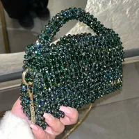 کیف مروارید بافی