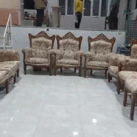 مبل سلطنتی چوب گردو اصل