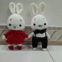 عروسک بافتنی زیبا و دوست داشتنی