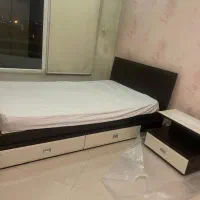سرویس تخت خواب، تشک، پاتختی و کمدلباس خانه چوب|تخت و سرویس خواب|تهران, جردن|دیوار