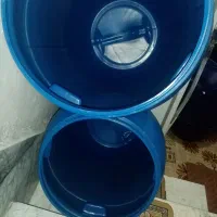 دبه110، 140، 160لیتری باقفل هوا وبس آهنی|ظروف نگهدارنده، پلاستیکی، یک‌بارمصرف|رباط‌کریم, شترخوار|دیوار