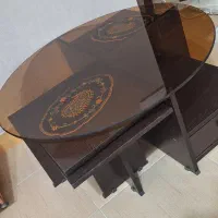 میز گرد جلو مبلی|مبلمان خانگی و میز عسلی|صومعهسرا, |دیوار