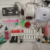 لوازم ناخنکاری در حد نو