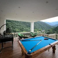 اجاره ویلا استخر روباز آب گرم ویو تماشایی(کد۹)|اجارهٔ کوتاهمدت ویلا و باغ|رشت, بلوار گیلان|دیوار