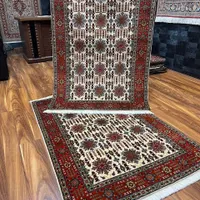 یک جفت زرعونیم ریز بافت استاد بافت رنگ گیاهی|فرش|تهران, بازار|دیوار
