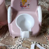 توالت کودک به همراه فرچه سطل