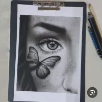 چهره مورد نظر شمارا به صورت سیاه قلم انجام میشود