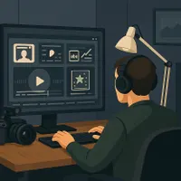 تولید محتوا - تدوین ، تصویربرداری ، طراحی