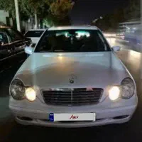 بنز سفید c240 2002