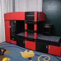 تخت دو طبقه کم استفاده