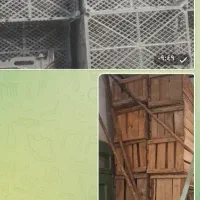 تخت کودک جعبه قالی تلویزیون یخچال قدیمی عتیغه|تخت و صندلی بچه|ارومیه, |دیوار