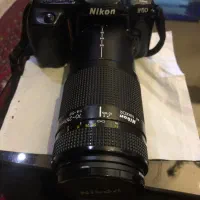 لنز نیکون۷۰- ۲۱۰ ژاپن با دوربین نیکون f50 قدیمی