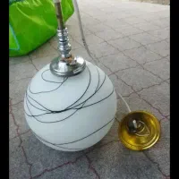 دوعدد لوستر گرد دونه ای 150