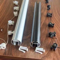 انواع چوب پرده همه رقم همه مدل مینیمال اتومات و...|پرده، رانر، رومیزی|پرند, فاز ۵|دیوار