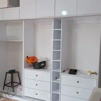 کمد دیواری برای رخت خواب برای لباس ریلی|جاکفشی، کمد، دراور|رباط‌کریم, رباط‌کریم|دیوار