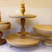 کارهای زیبای چوبی با قیمت مناسب|ظروف سرو و پذیرایی|مشهد, شهید آوینی|دیوار