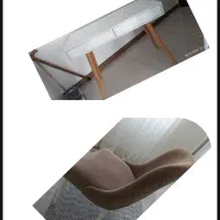 میز تحریریامیز یاکنسول ارایش همراه صندلی توافقی