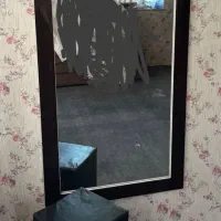 آینه قدی به همراه پاف