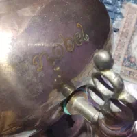 سماور قدیمی زغالی|کلکسیون اشیاء عتیقه|فردیس, دهکده|دیوار