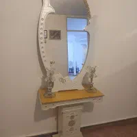 اینه و شمعدانی کلاسیک در حد نو