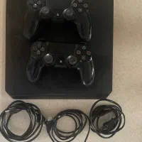 فروش ps4  اسلیم ریژن ۲ ۵۰۰ گیگ با دو دسته اورجینال|کنسول، بازی ویدئویی و آنلاین|یزد, |دیوار