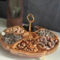 ست آجیل خوری و جلو مبلی|صنایع دستی و سایر لوازم تزئینی|تالش, هشتپر|دیوار