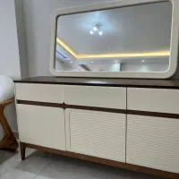 ست کامل آینه و کنسول و میز TV مدل الین