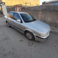 سمند ۸۳سالم نقره‌ای|خودرو سواری و وانت|دهگلان, |دیوار