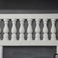 موزائیک نرده پلیمری صراحی یکمتر سفید|مصالح و تجهیزات ساختمان|تبریز, |دیوار