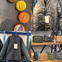 کاپشن کیف و توپ بسکتبال