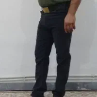 شلوار لی زغالی ترک