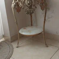 میز تلفن برنز