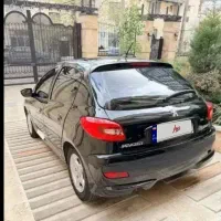 ماشین ۲۰۷ مشکی سقف فلز