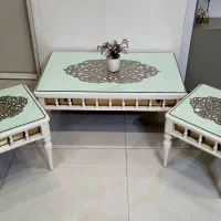 میز جلومبلی وعسلی
