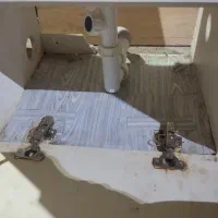 روشویی کابینت همراه با باکس آینه|لوازم سرویس بهداشتی|رباط‌کریم, رباط‌کریم|دیوار