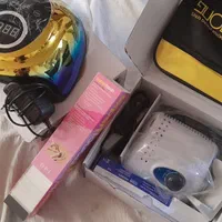 فروش دستگاه کاشت ناخن و وسایل کامل نو