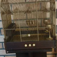 قفس برنجی 35×25دستبافت
