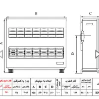 بخاری گازی نیک کالا مدل کیوان|بخاری، هیتر، شومینه|کرمان, |دیوار