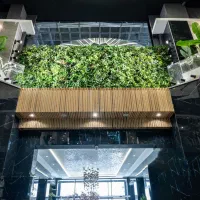 دیوار سبز روف گاردن فظای سبز