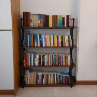 کتابخانه شلف دکور طبقه  طبقه اداری زومکن