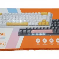 کیبورد مکانیکال بی سیم چهار دستگاه همزمان|قطعات و لوازم جانبی رایانه|تهران, علی‌آباد|دیوار