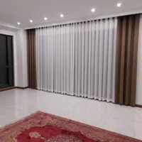 مرکز خرید پرده جدید مینیمال مدل ترک|پرده، رانر، رومیزی|کرج, دهقان ویلا|دیوار