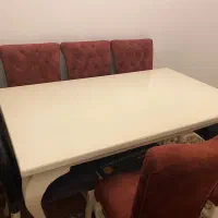 ناهار خوری ۶نفره|میز و صندلی غذاخوری|رشت, دیلمان|دیوار