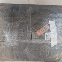 روکش صندلی کوییک و تیبا پلمپ چرم مشکی و طوسی