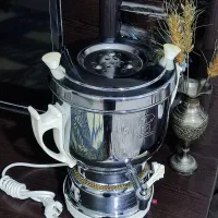 سماور برقی برنجی قدیمی