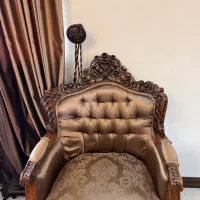 مبل  چوب گردو به همراه ناهار خوری