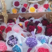 دسته گل|گل مصنوعی|میانه, |دیوار