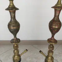 قلیان برنجی ارتفاع بلند|کلکسیون و سرگرمی|تهران, پاسداران|دیوار