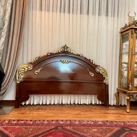 تخت خواب ۲ نفره استیل سلطنتی مناسب جهیزیه