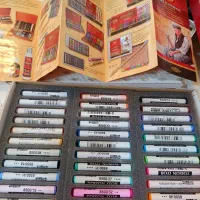 پاستل نقاشی با کیفیت کوه نور و